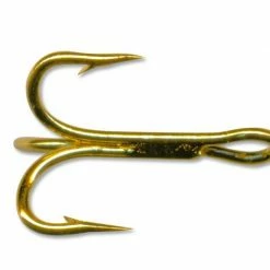 Mustad Classic Gold Treble Hooks 3551-GL-25