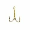 Eagle Claw Treble Gold Hooks
