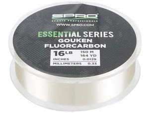 Spro Essential Series Gouken Fluorocarbon Fishing Line 164 Yds Freshwater
