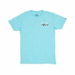 Salty Crew Bruce S/S Premium Tee - Pacific Blue Freshwater