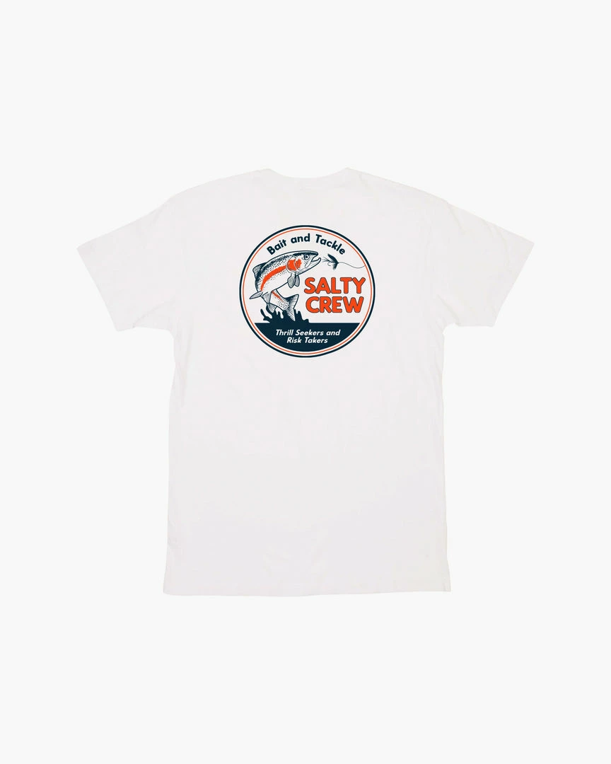 Apparel Salty Crew Fly Guy Premium Tee Shirt White