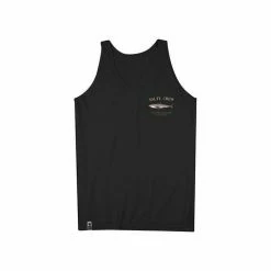 Salty Crew Bruce Tank Black Freshwater
