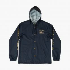 Freshwater Salty Crew Bruce Snap Jacket Navy