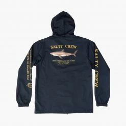 Freshwater Salty Crew Bruce Snap Jacket Navy