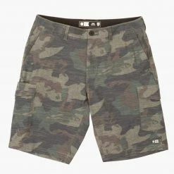 Salty Crew Drifter 2 Hybrid Cargo Shorts Camo