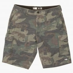 Salty Crew Deep Sea II Cargo Shorts Camo