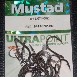 Mustad Ultrapoint Live Bait Hook 94140NP-BN