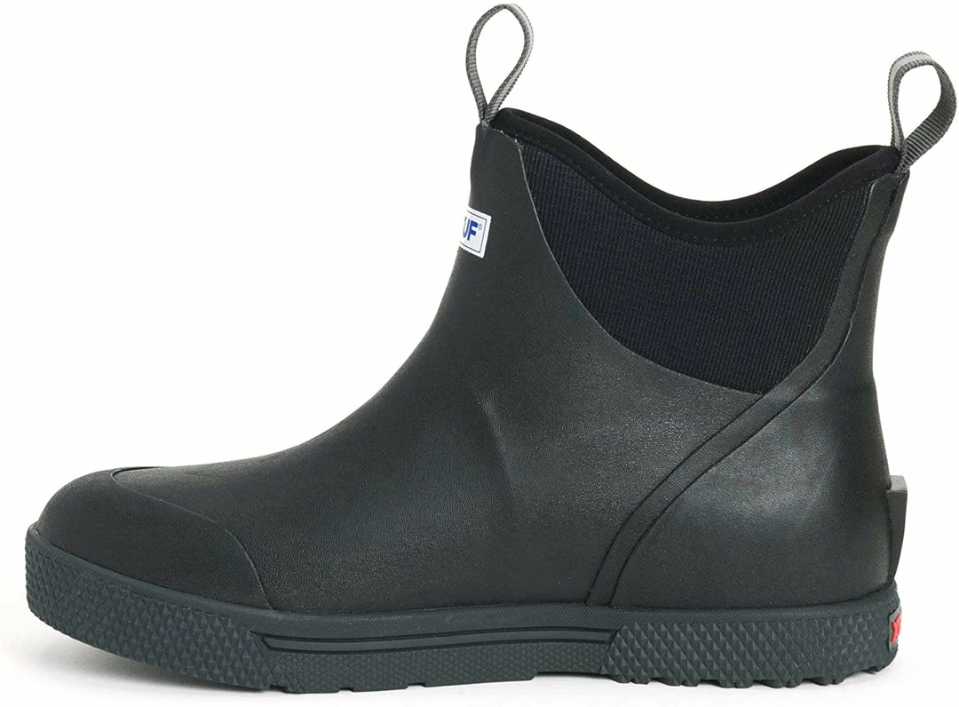 Xtratuf Boots Freshwater Xtratuf Men's 6" Wheelhouse Black Ankle Deck Boots