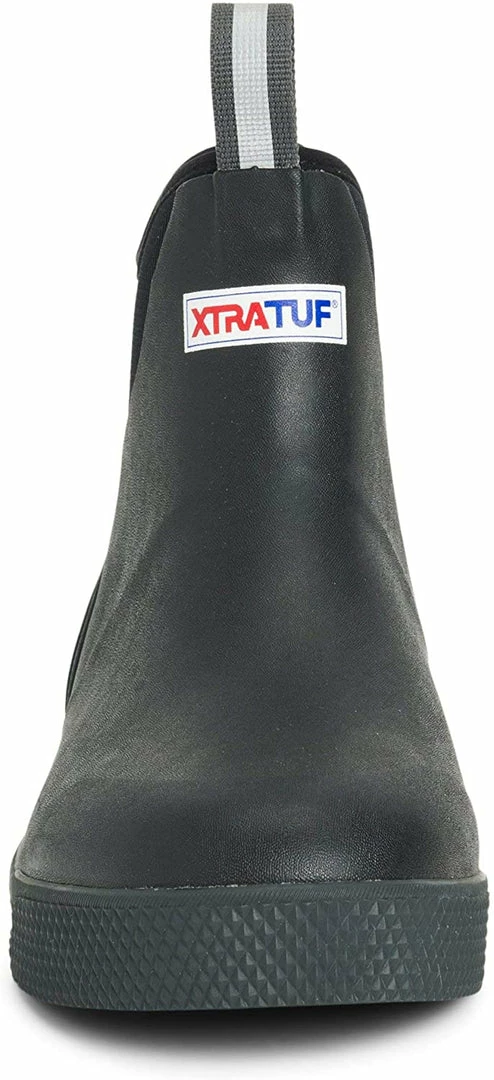 Xtratuf Boots Freshwater Xtratuf Men's 6" Wheelhouse Black Ankle Deck Boots