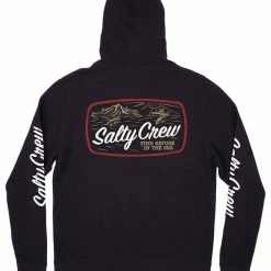 Salty Crew Tuna Isle Zipper Fleece Hoodie Apparel