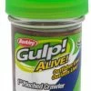 Berkley Gulp Alive Trout Worms Jars
