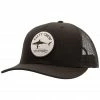 Freshwater Salty Crew Bruce Retro Trucker Hat Black