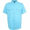 Aftco Rangle Vented Short Sleeve Shirt - Hazel Blue