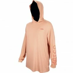 Aftco Samurai Sun Protection Hoodie - Melon Heather