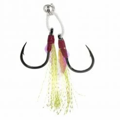 Mustad Light Double Jigging Assist Rig J-ASSIST4 Hooks