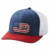 Huk Americana Trucker Hat Flag Apparel