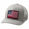 Huk And Bars American Trucker Hat Oyster Apparel