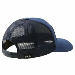 Huk And Bars American Trucker Hat Sargasso Sea