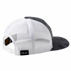 Huk Running Lakes Trucker Hat Volcanic Ash Apparel