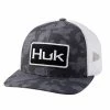 Huk Running Lakes Trucker Hat Volcanic Ash Apparel