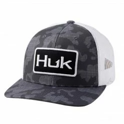 Huk Running Lakes Trucker Hat Volcanic Ash Apparel