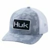 Huk Running Lakes Trucker Hat Overcast Gray Apparel
