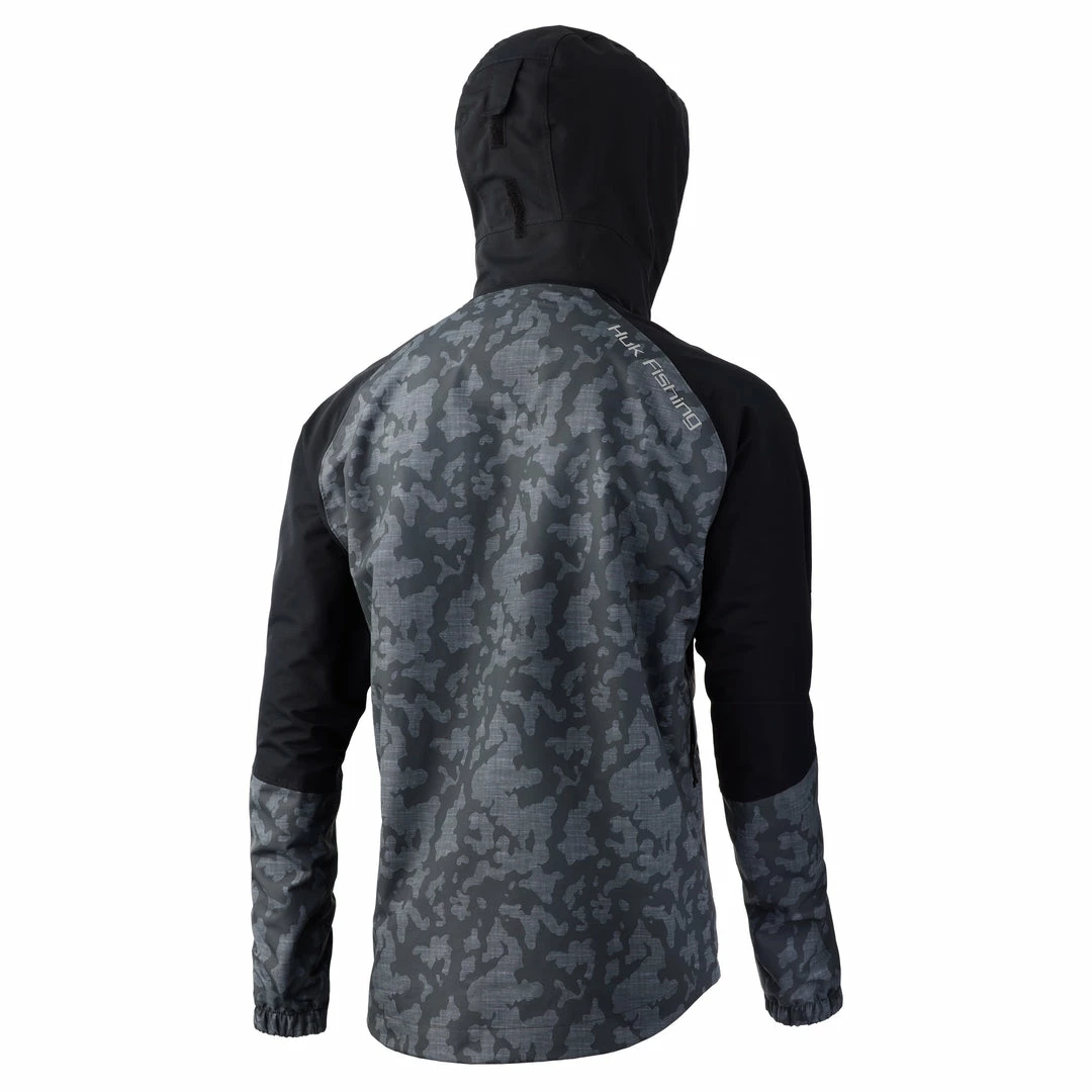Huk Grand Banks Waterproof Jacket Volcanic Ash