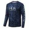 Freshwater Huk ICON X CAMO Long Sleeve Tech Tees