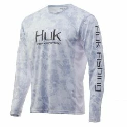 Freshwater Huk ICON X CAMO Long Sleeve Tech Tees