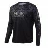 Huk ICON X Current Camo Fade Long Sleeve Tech Tees