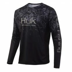 Huk ICON X Current Camo Fade Long Sleeve Tech Tees
