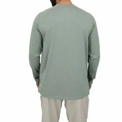 Aftco Samurai L/S UV Shirt Olive Heather