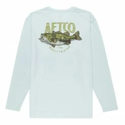Aftco Wild Catch Long Sleeve Tee Sprout