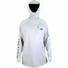 Aftco Jason Christine Hooded Performance Shirt - Gray
