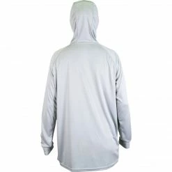 Aftco Jason Christine Hooded Performance Shirt - Gray