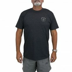 Aftco Westside Short Sleeve Tee Meteorite Black Heather
