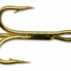 Mustad Classic Gold Treble Hooks 3551-GL-5