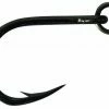Mustad Hoodlum 5X Strong Live Bait Hook W/ Action Ring - Black Nickel Hooks