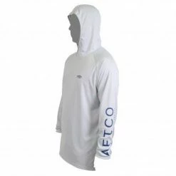 Aftco Samurai Sun Protection Hoodie - White