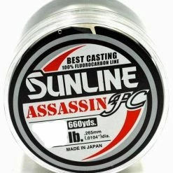 Sunline Assassin FC Fluorocarbon Line 660 Yards Freshwater