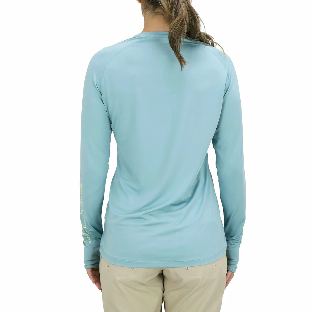 Aftco Women's Samurai LS Sun Protection Shirt - Aquifer