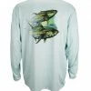 Aftco Wingman LS Performance Shirt - Mist