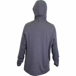 AFTCO Barracuda Geo Cool Hooded Long Sleeve Performance Shirt