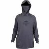 AFTCO Barracuda Geo Cool Hooded Long Sleeve Performance Shirt