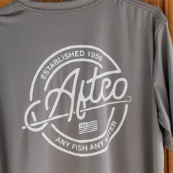 Aftco Momentum SS Performance Shirt Charcoal