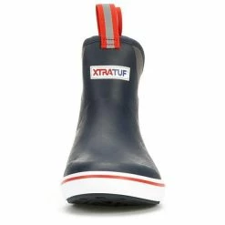 Xtratuf Boots Xtratuf 22733 6" Ankle Deck Boot Navy Red