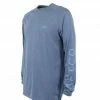 Aftco Samurai L/S Sun Protection Shirt - Space Blue Heather