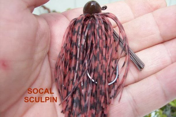 California Reservoir Lures Johnny C's Pro Staff Football Jigs 1/2oz